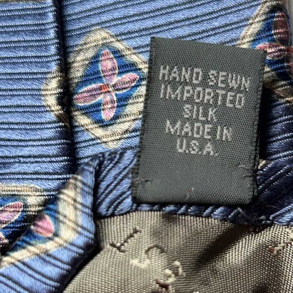 Robert Talbott Best of Class Men’s Neck Tie Hand Sewn Imported Silk Made in USA - Picture 6 of 6